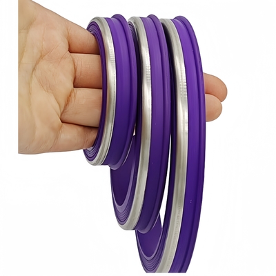 1' 2' 3' 4' NITRILE HNBR FKM PTFE Weco ด้วยทองแดงและยางไร้ขัดสีม่วง