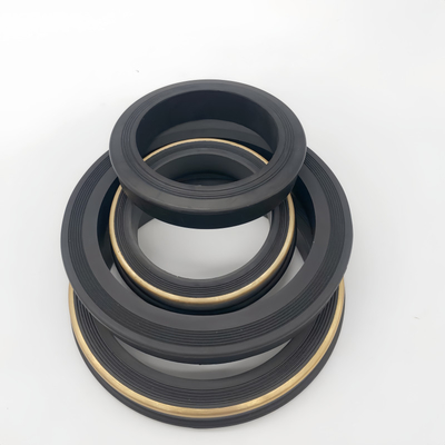 การติดตั้งง่าย 2' Buna Hammer Union Lip Seal แหวนด้วยทองแดง