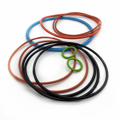 ประทับตรา O-Ring ประทับตรา AS568 NBR FKM EPDM ซิลิโคนยางเรียบในขนาดมาตรฐานและตามสั่ง