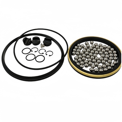 105pcs ลูกเหล็ก ทนทาน ปิดฝุ่น 4 " 15k Kemper สลับสอดซ่อมชุดกับ Snap