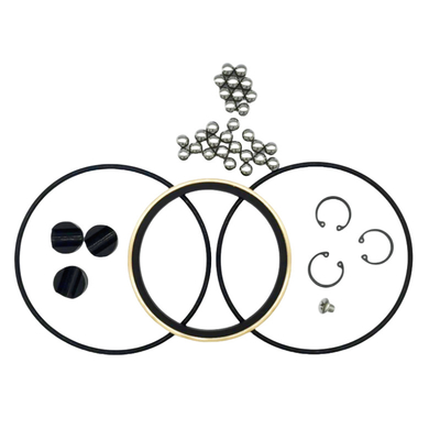 4" 15k TSI ชุดซ่อมสับสะโพกสับสะโพกด้วยลูกบอลพล็อกทองแดงวงแหวนยาง Gaskets 3/8 "ลูกเหล็ก