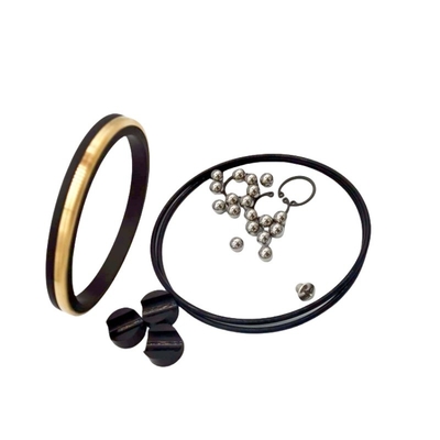4" 15k TSI ชุดซ่อมสับสะโพกสับสะโพกด้วยลูกบอลพล็อกทองแดงวงแหวนยาง Gaskets 3/8 "ลูกเหล็ก