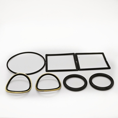 การบริการมาตรฐาน MSI สีดํา Buna HSN FKM Plug Valve Seal Kit พร้อมเครื่องใส่ทองแดง