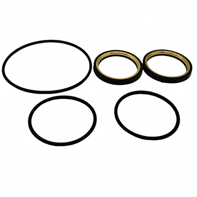 ชุดปิดอ่อน PTFE สีดําสําหรับหลุมล่างสนามน้ํามัน 3' × 3' นิ้ว 1002 ปั๊มพับแรงต่ํา