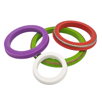 สีขาว PTFE Hammer Union Seal ทนต่อสารเคมี