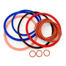 สีซิลิโคนกระบอกธรรมเนียม GASKET O แหวนสําหรับการใช้งานอุณหภูมิ