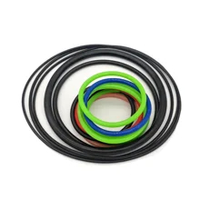 แหวน O สีเขียวซิลิโคนตามสั่ง ด้วยความแข็งแรงในการดึง 500 PSI