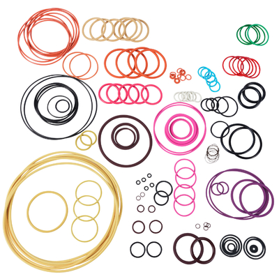 OEM ODM บริการ NBR HNBR สีซิลิโคนยาง O แหวนสําหรับอุตสาหกรรมน้ํามันและก๊าซ