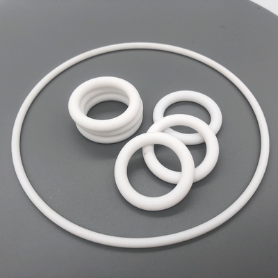 รองรับสารเคมี PTFE ยางเรียบ o แหวน Custom ขนาด / สี / ความแข็ง