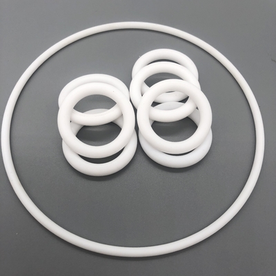 รองรับสารเคมี PTFE ยางเรียบ o แหวน Custom ขนาด / สี / ความแข็ง