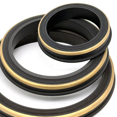 ไนทรีล (NBR) เซลฮามเมอร์ยูเนียนกับแหวนสํารองทองแดงสําหรับ 10,000 PSI ถึง 15,000 PSI การใช้งานความดันสูง