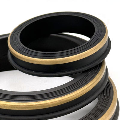 ไนทรีล (NBR) เซลฮามเมอร์ยูเนียนกับแหวนสํารองทองแดงสําหรับ 10,000 PSI ถึง 15,000 PSI การใช้งานความดันสูง