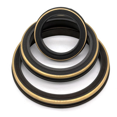 ไนทรีล (NBR) เซลฮามเมอร์ยูเนียนกับแหวนสํารองทองแดงสําหรับ 10,000 PSI ถึง 15,000 PSI การใช้งานความดันสูง