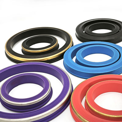 80-85 Shore A NBR HNBR Rubber Hammer Union Seal สําหรับความดันสูง 6000 ถึง 15000 psi การใช้งาน
