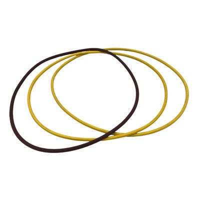 โอริงซิลิโคนมาตรฐาน AS568 พร้อมสีที่กำหนดเองและใบรับรอง Food Grade