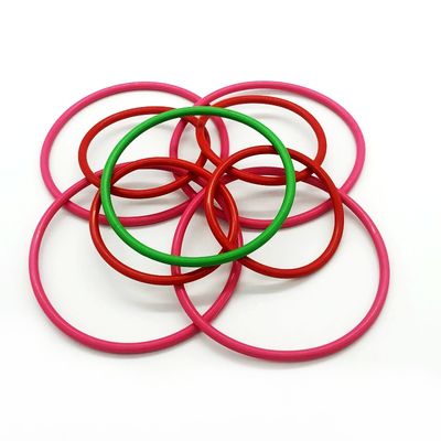ขนาดที่กําหนดเอง PTFE NBR FKM EPDM ยาง O-Ring Seal ด้วยสีที่กําหนดเองสําหรับการใช้งานต่าง ๆ