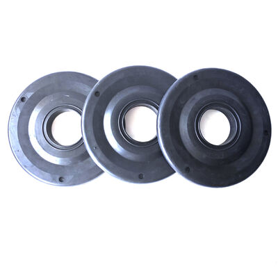 ยางปัดทำความสะอาดท่อเจาะอุตสาหกรรม 9 นิ้ว แบบแบน NBR HNBR สำหรับท่อปิโตรเลียมและก๊าซ ID 68 มม.