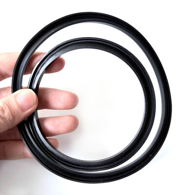 ISO 9001 การรับรอง การปิดยางตามสั่งใน NBR FKM EPDM ซิลิโคนสําหรับส่วนประกอบปิดอุตสาหกรรม