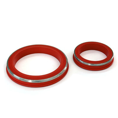 ความทนทานต่ออุณหภูมิ FKM ลิปสไตล์ Hammer Union Seals with SS Ring ออกแบบมาสําหรับสภาพแวดล้อม H2S & CO2