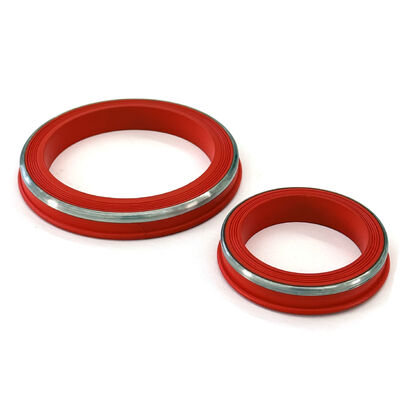 ความทนทานต่ออุณหภูมิ FKM ลิปสไตล์ Hammer Union Seals with SS Ring ออกแบบมาสําหรับสภาพแวดล้อม H2S & CO2