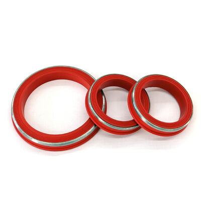 ความทนทานต่ออุณหภูมิ FKM ลิปสไตล์ Hammer Union Seals with SS Ring ออกแบบมาสําหรับสภาพแวดล้อม H2S & CO2