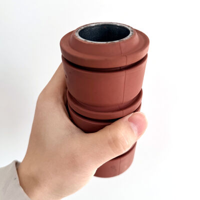 2.5 นิ้ว RTL Swab Cup กับ NBR 80 Durometer ที่ทนทานต่อการสวมใส่และแกนโลหะเสริมสําหรับการสวมน้ํามัน