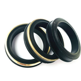 FIG 602/1002/1502 สีดํา NBR HNBR FKM PTFE มือถือสหภาพประทับด้วยทองแดง / แหวนกันเหล็ก