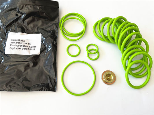 NBR ยางสีเขียว Custom OEM ODM #10 Baker การตั้งเครื่องมือชุดแก้ไขสําหรับน้ํามัน