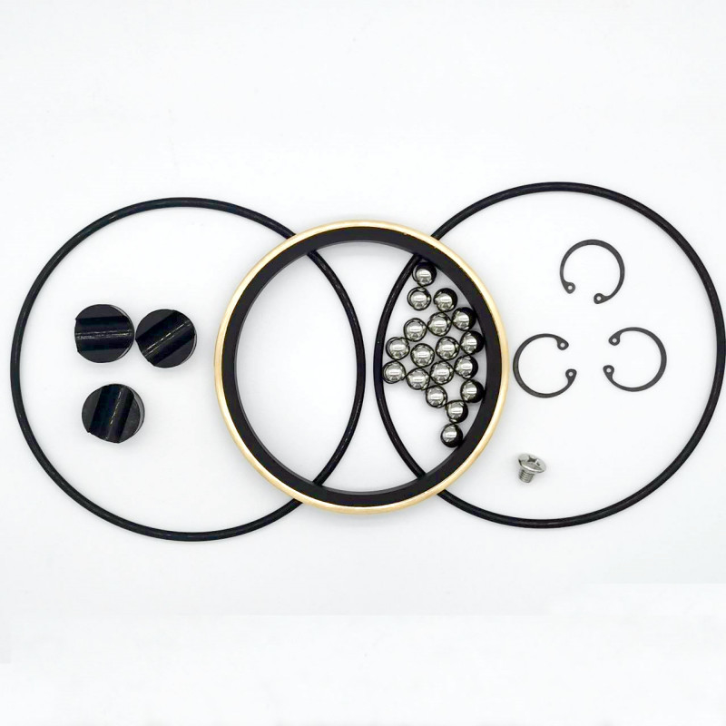 4" 15k TSI ชุดซ่อมสับสะโพกสับสะโพกด้วยลูกบอลพล็อกทองแดงวงแหวนยาง Gaskets 3/8 "ลูกเหล็ก