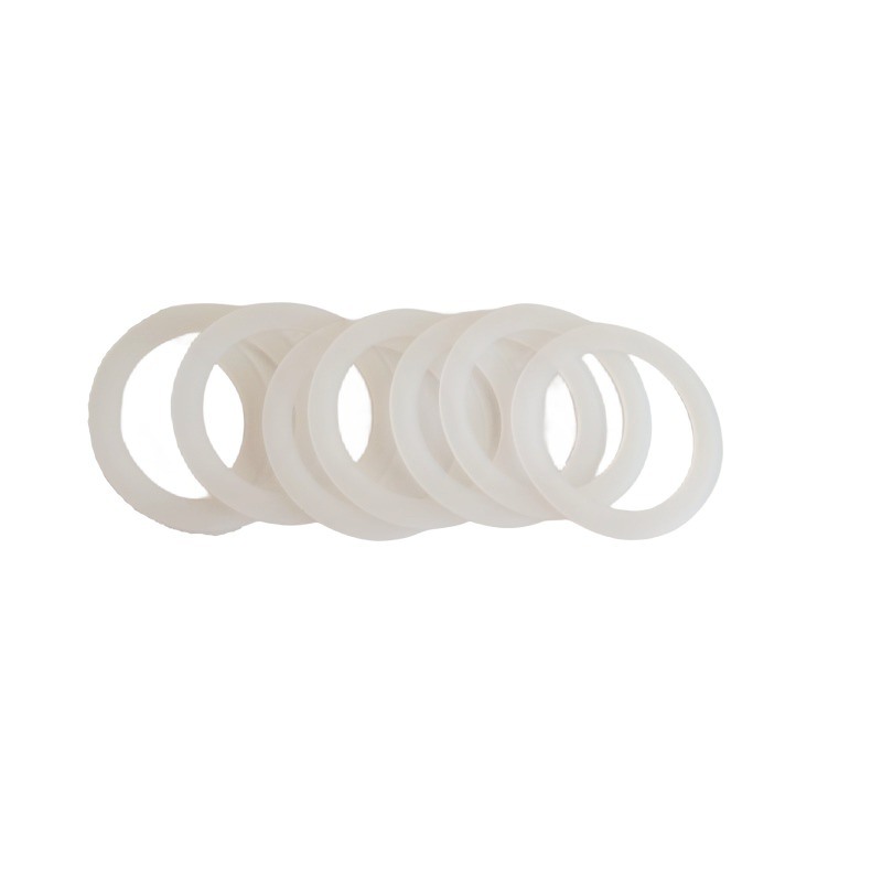 ปะเก็นยางซิลิโคนเกรดอาหารที่ได้มาตรฐาน FDA พร้อมความแข็ง 40-90 Shore A และขนาดที่กำหนดเอง