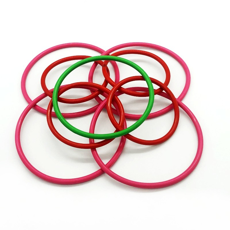 40-90 Shore A ความแข็ง NBR HNBR EPDM สีซิลิโคนยาง O แหวน การปัดปริมาณเมตรฐาน AS568