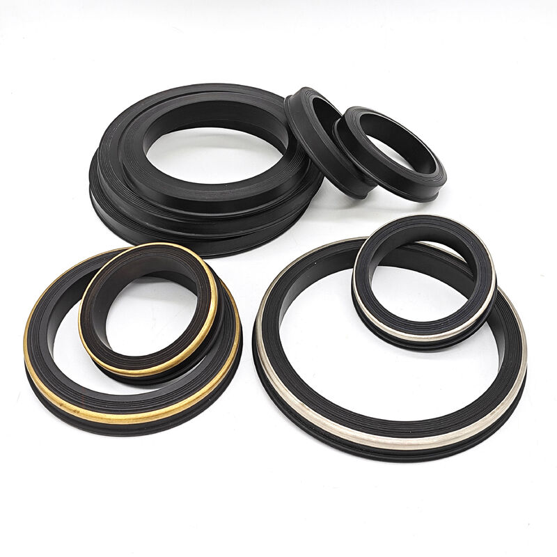 มาตรฐานรูป 602, 1002, 1502 Hammer Union Lip Seals พร้อม NBR HNBR FKM วัสดุ PTFE สำหรับการใช้งาน 6,000-15,000 PSI