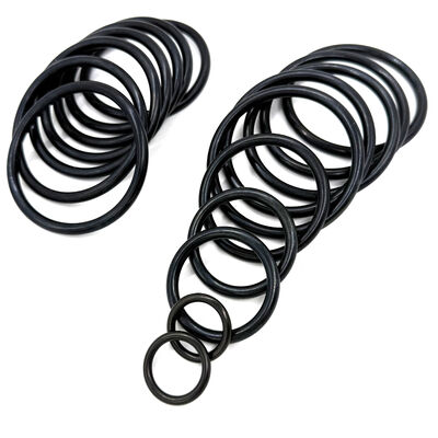 สีดํา NBR O Ring Seal ด้วยความแข็งแรง 70 Shore A สําหรับการใช้ในสนามน้ํามัน
