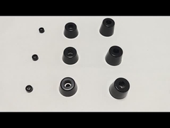 OEM ปรับแต่งพับยางบัชซึมกระแทก สีดํากระบอก